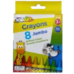 Kid Art Jumbo Crayons (8)
