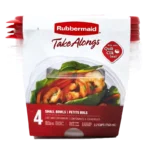 Rubbermaid Take Along Containers (4 Bowls)