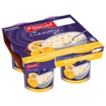 Pascual, Creamy Yogurt, Peach & Passion Fruit, 500g (4 Pack)