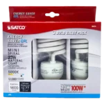 SATCO 3PK MINI SPIRAL 23W