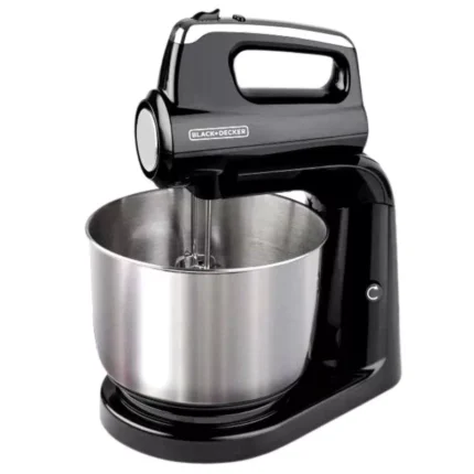 Black And Decker Mixer Stainless Steel Bowl 5 Speed