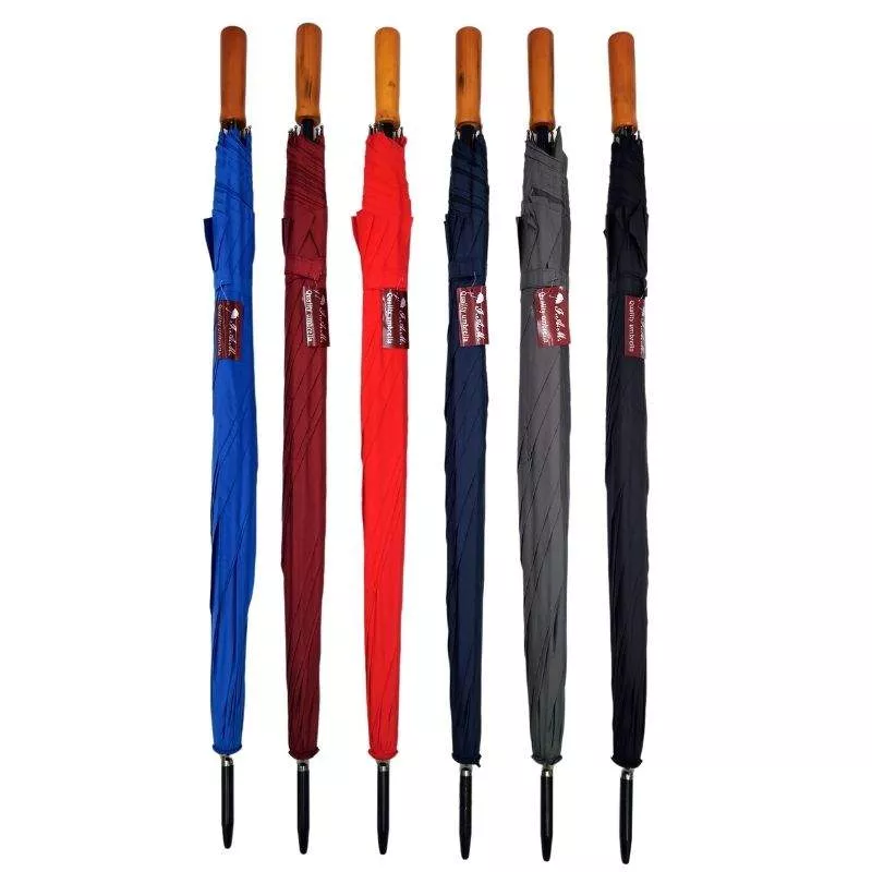 5060082421273 Umbrella, Wooden Handle - Image 1