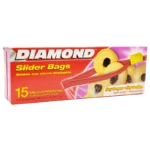 DIAMOND 15CT BAG SLIDER