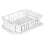 Sterilite, Dish Drainer Set, White (2 Piece)