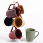 Gibson Amaretto Mug & Wire Rack Set (7 Piece)