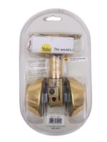 Yale, Brass Dead Bolt Double Cylinder - Image 2