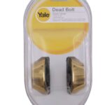 Yale, Brass Dead Bolt Double Cylinder