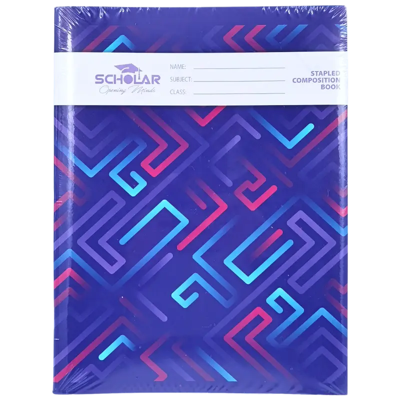 70474100626 Scholar, Softcover Notebook, Assorted Colours (6 Pack) - Image 1