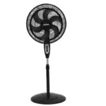 Hero, Pedestal Fan, Black, 18"