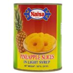 Naisa, Pineapple Slices in Light Syrup, 20oz