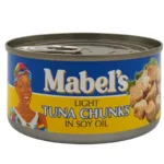 Mabel's Light Tuna Chunks In Soya Oil 170g