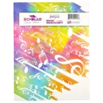 Scholar, Music Manuscript (12 Staves)