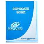 Scholar, Duplicate Book (50 Numbered Pages)