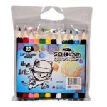 Del Rio, Coloured Pencils, Short (12 Coloured Pencils)