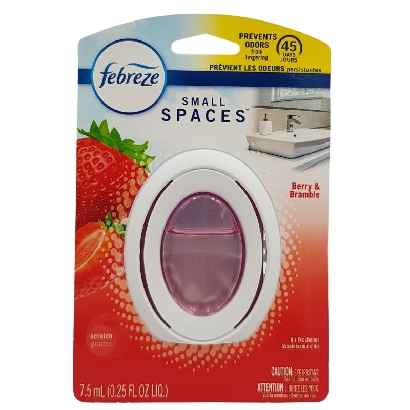 03700092856 Febreze, Air Refresher, Small Spaces, Berry & Bramble, 7.5ml - Image 1