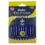 Helix, Oxford Curve, Needle Point Ballpoint Pens, Blue, 1mm (10 Pack)