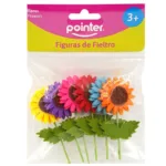 Pointer, Foam Craft, Flowers