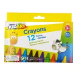 KidArt, Crayons, Extra Jumbo (12 Crayons)