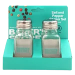 Baker's Secret, Salt & Pepper Shaker, Glass, 100ml