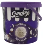 Sundays, Coconut Ice Cream (1 Gallon)