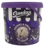 Sundays, Ice Cream Cookies And Cream (1 Gallon)
