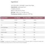 Freee, Penne Pasta, Green Pea, 250g - Image 2