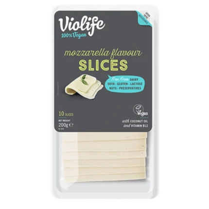 VIOLIFE MOZZ VEGAN SLICES 200G | Model: 1119-0080
