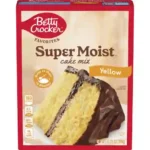 Betty Crocker, Super Moist Cake Mix, Yellow, 375g