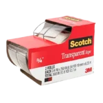 Scotch, Transparent Tape & Dispenser (2 Roll)
