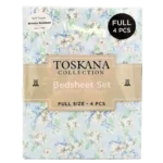 Toskana, Bedsheet Set, Full Size (4 Piece)