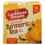 Caribbean Dreams Instant Turmeric 14 Bags