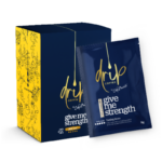 Cafe Barista, Drip Filtered Coffee, Give Me Strength, Dark Roast, 63g (7 Sachets)