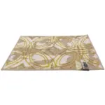 Rug 50cm x 80cm #plush Gold - Image 5