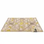 Rug 50cm x 80cm #plush Gold - Image 9