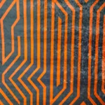 Decorative Area Rug, Assorted Linear Patterns - Image 3