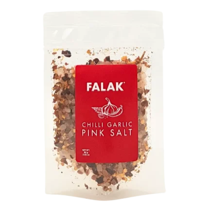 Falak, Pink Salt, Chilli Garlic, 80g