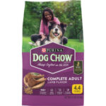 Purina, Dog Chow, Complete Adult, Lamb Flavor (4.4Lb)