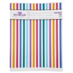 Scholar, Copybook, Checkered Line