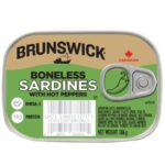 Brunswick, Boneless Sardine With Hot Peppers (106g)