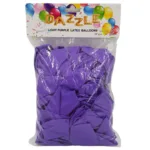 Dazzle, Balloons Purple (12 Pieces)