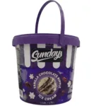 Sunday's Vanilla Chocolate Ripple, Ice Cream (3.78 Liter)