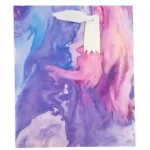 Gift, Bag Watercolor Swirl Medium (10.5" X 8.5")