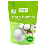 Personal Care, Bath Bombs, Coconut Lime, 150g (3 Bath Bombs)