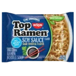 Nissin, Instant Noodle Soup, Top Ramen, Soy Sauce, 3oz