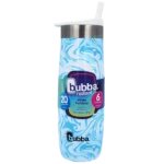 Bubba Radiant, Straw Tumbler, Stainless Steel, Marble, 24oz