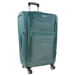 Leostar, Fabric Suitcase, Green, 28″
