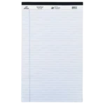 Scholar, Ruled Writing Pad, Legal Size, White