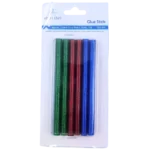 Angel Craft, Glue Sticks, Glitter, Assorted Colours (12 Sticks)