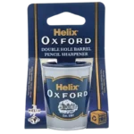 Helix, Oxford Pencil Sharpener, Double Hole Barrel