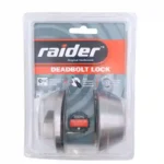 Raider, Deadbolt Lock Stainless Steel #d101Ss | Model: D101Ss